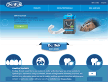 Tablet Screenshot of dentek.com